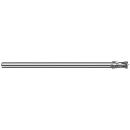 End Mill - Corner Radius - Reduced Shank, 0.3750 (3/8), Overall Length: 4